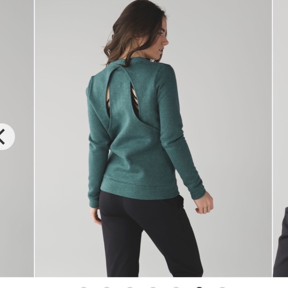 Lululemon &go Endeavor Long Sleeve
Heathered Deep Green size 10